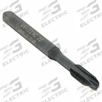 CLEVELAND Spiral Point Tap: #6-32 UNC, 2B, 3 Flute, Plug Chamfer, Black Oxide Cobalt (MPN C86206)