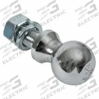 BUYERS PRODUCTS Hitch Ball: 5,000 lb Gross Vehicle Wt Capacity, 2 in Ball Dia, Carbon Steel, Chrome (MPN 1802134). Key specifications — Finish: Chrome; Brand: BUYERS PRODUCTS; Ball Type: Hitch Ball; Material: Carbon Steel.