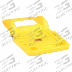 WERNER Ladder Utility Tray: For Stepladders, Plastic, 19.5 in Overall Lg, 5.5 in Overall Wd (MPN 76-2). Key specifications — Color: Yellow; Compatible Ladder Type: Stepladders; Material: Plastic; Product Type: Pail Shelf; Brand: WERNER.