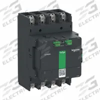SCHNEIDER Contactor: 4 Poles, 4NO Contacts, 500 A, 24V AC/48V AC Coil (MPN LC1G5004BEEA). Key specifications — Brand: SCHNEIDER; Integrated Surge Suppression: No; Wire Termination Type: Spring Loaded; Nominal Coil Voltage @ 60Hz: 48V AC.