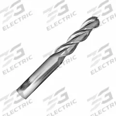 APPROVED VENDOR Ball End Mill: Carbide, 3 Flute, 3/8" Mill Dia, 1" LOC, 2-1/2" OAL (MPN 315248)