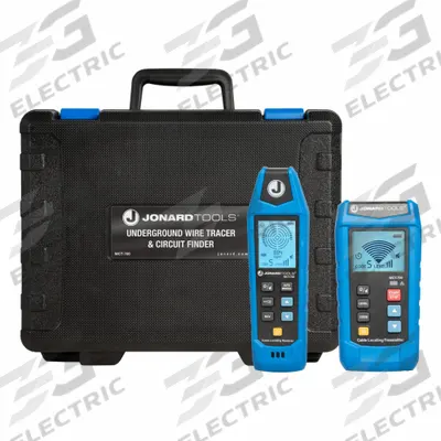 JONARD TOOLS Underground Wire Tracer: 80 to 1000V (Receiver)/8 to 480V (Transmitter) - Circuit Tracers