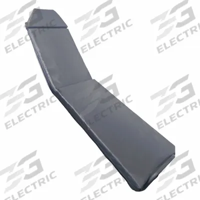 CASCO Gurney Pad: 300 lb User Load Capacity - Max, 73 in L x 18 in W, Vinyl, 3 in Thick - EMS Gurney & Stretcher Pads