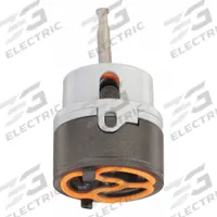 DELTA Cartridge: For Diamond 1H Lavs Series, Use with Hot/Cold Water, Ceramic, Ceramic Disc (MPN RP50587). Key specifications — Compatible Series: Diamond 1H Lavs; For Water Temperature: Hot/Cold; Compatible Brand: Delta; Product Type: Cartridge; Includes: (1) Cartridge; Material: Ceramic.