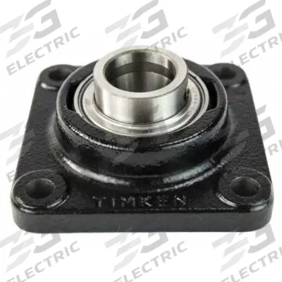 TIMKEN Flange Mount Bearing: Radial Ball, 1 3/16 in Bore, Cast Iron, Set Screws - General Purpose Flange-Mount Ball Bearings