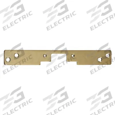 HES Electric Strike Faceplate: 1 3/8 in Wd, 10 in Ht - Electric Strike Faceplates