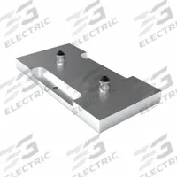 VEKTEK Fixture Plates: Steel, Rectangular, 18.5 lb Wt, 150 mm W x 300 mm L x 47.4 mm H, 2 Studs (MPN 571120). Key specifications — Product Type: Fixture Plate; Brand: VEKTEK; Installed Components: Timing Stud.