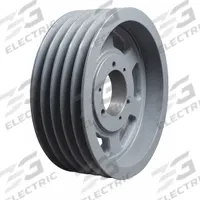 APPROVED VENDOR V-Belt Pulley: 5V2800, 5 Groove, 28 in OD, Bushed Bore, F, For 5V/5VX Belt Section (MPN 5V2805). Key specifications — Pulley Industry Number: 5V2800; Pitch Diameter: 28 in (5V); For Belt Section (broad, with similar types): 5V or 5VX.
