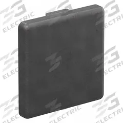 End Cap: 30 Series, Metric, 30 mm x 4 mm x 30 mm, Black, ABS, Dust Cover, Matte, Single, 2 PK (MPN 12271-2). Key specifications — Finish: Matte; Product Type: End Cap; Material: ABS; Includes Fasteners: No; Manufacturer Part Number: 12271-2; Cover Type: Dust Cover; Brand: 80/20; System of Measurement: Metric.