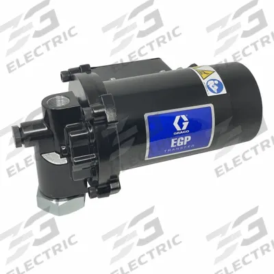 GRACO Electric Drum Pump: Pump with Hose & Filter, 1/2 hp HP, 12 V DC - Gear Drum Pumps