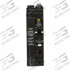 SQUARE D Miniature Circuit Breaker: 20 A, 277V AC, Single Phase, 18kA at 120/240V AC, 1 Poles (MPN EDB14020EPD). Key specifications — Phase: Single; Amps: 20 A; AC Voltage Rating: 277V AC; Max. AIR Rating: 18kA at 120/240V AC; For Use With: Square D NF Panelboards; Brand: SQUARE D.