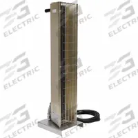 Portable Infrared Heater,480V AC (MPN P31-FSP-1). Key specifications — NEMA Plug Configuration: Hardwired; Heater Mounting Position: Vertical Burn; Includes: Steel Cart; Phase: 1; Wattage Output: 3150 W; Voltage: 480V AC; Brand: FOSTORIA; Element Type: Flat Panel Emitter.