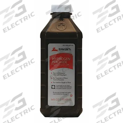 APPROVED VENDOR Topical Antiseptic Liquid: Liquid Solution, Hydrogen Peroxide - Liquid Antiseptics