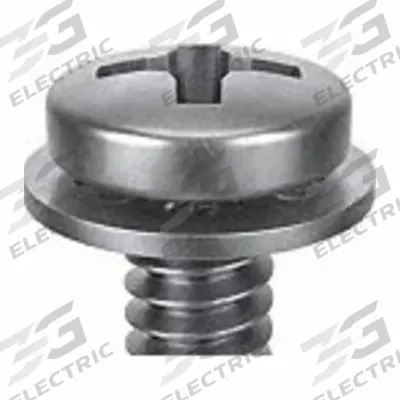 SEMS Screw: Internal Tooth, M4x0.70 Thread Size, 8 mm Lg, Stainless Steel, Passivated - Machine Screws with Internal Tooth Lock Washers