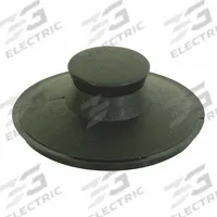 APPROVED VENDOR Drain Stopper: 3 3/8 in Overall Dia, Plastic, Black, Push and Pull (MPN ez-30098). Key specifications — Material: Plastic; Color: Black; Brand: APPROVED VENDOR; Application: Disposal.