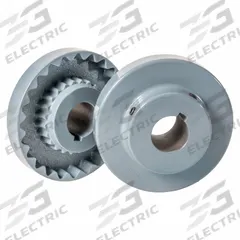 MASTERDRIVE Coupling Flange: 8 Coupling Size, 4,500 RPM Max Speed, 5 29/64 in Outside Dia, Cast Iron (MPN 8S-2). Key specifications — attr672411: Inch; attr672366: Round Keyed; attr85403: MASTERDRIVE.