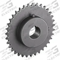 TRITAN Roller Chain Sprocket: 40, For 1/2 in Chain Pitch, 1 1/4 in Bore Dia, 35 Teeth, Steel (MPN 40BS35H X 1 1/4). Key specifications — Brand: TRITAN.
