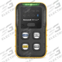 HONEYWELL Multi-Gas Detector: IP66/IP68, HONEYWELL BW BW Icon+, Sampling Pump, Lithium, BW Icon+, BW (MPN CP-I-00X10000-Y-00). Key specifications — Gas Detected: Oxygen; Housing Color: Yellow; Battery Chemistry: Lithium; Communication Protocol: Bluetooth.