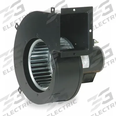 Dayton Blower: 6 1/8 in Wheel Dia, Direct Drive, 273 cfm, 1/15 hp, 115V AC, 1 Ph - OEM Direct-Drive Blowers with Drive