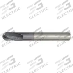 WIDIA HANITA Ball End Mill: Carbide, TiAlN Coated, 2 Flute, 6 mm Mill Dia, 6 mm LOC, 50 mm OAL (MPN 715106002RT)