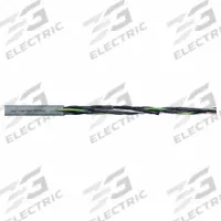 CHAINFLEX Control Cable: 18 AWG, 42 Conductors, Order by the Foot, PVC Jacket, 300 V (MPN CF130-07-42). Key specifications — Conductor Material: Copper; Conductor Configuration: Single; Minimum Bend Radius Factor - Fixed: 4 x OD; Minimum Bend Radius Factor - Flexible: 6 x OD; Includes Ground: Yes; Minimum Bend Radius Factor - E-Chain: 7.5 x OD; Resistance Properties: Flame Retardant; Standards: CF130.15.07.UL ISO Class 1 (Outer Jacket Material).