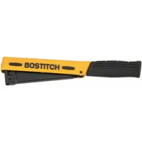BOSTITCH Hammer Tacker: 12 in Overall Lg, For 1/4 in_3/8 in Staple Leg Lg, For 1/2 in Staple Wd (MPN H30-8). Key specifications — attr177325: Straight; attr125717: BOSTITCH; attr171020: Bostitch STCR5019; attr177373: Steel; attr472098: Brad Nails & Flat Crown Staples; attr508666: 8 to 15 In.