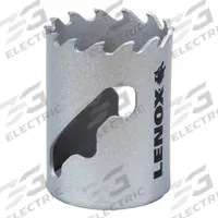 LENOX Hole Saw: 1 1/2 in Saw Dia., 3 Teeth per Inch, 1 7/8 in Max. Cutting Dp, 5/8"-18 Thread Size (MPN LXAH3112). Key specifications — attr1098070: 3; attr1098087: LENOX; attr1098073: 5/8"-18.