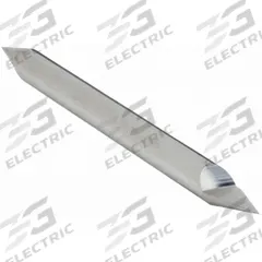 APPROVED VENDOR Engraving Tool: Pointed, Double End, Carbide, 30° Tip Angle, 0.008" Tip Dia, 3" OAL (MPN 723-125300)