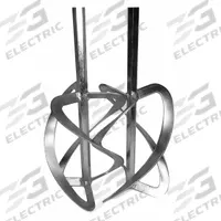 BN PRODUCTS USA Mixing Paddle: Double-Paddle, Low Viscosity, 1/2 in Round Threaded, 24 in Lg, 1 PR (MPN BNR008-120K). Key specifications — attr117483: BNR008-120K; attr117489: All; attr117479: BN PRODUCTS USA.