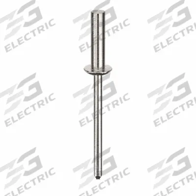 APPROVED VENDOR Blind Rivet,1 47/50" L,0.156" dia,PK500: Inch, 1 15/16 in Overall Lg, 5/8 in Body Lg - Domed-Head Blind Rivets