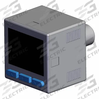 SMC Pressure Switch: 1/8 in Port Size, 1 Output/2 Output NPN/PNP Open Collector - IO-Link Compact Vacuum Pressure Switches