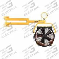 XPOWER Mounted Fan: 1/3 hp Motor Horsepower, 5 Speeds, Non-Oscillating, Cooling Fan, ABS (MPN FA-420K2). Key specifications — Brand: XPOWER; Housing Material: ABS; Number of Speeds: 5; Voltage: 115V AC.