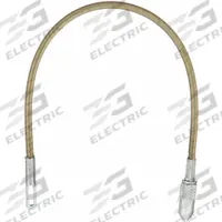 GREENLEE Fish Tape Flexible Leader: Steel, Metal Eyelet End, 400 lb Max Pull, 12 in Lg (MPN 439-1). Key specifications — attr424173: GREENLEE; attr511262: Steel; attr511258: Metal Eyelet; attr511254: Polyester Fish Tapes; attr511266: Fish Tape Leader.