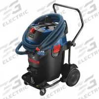 BOSCH Dust Extractor: HEPA, Dry/Wet, 17 gal Tank, 300 cfm Air Flow, 1 3/8 in Hose Dia (MPN GAS20-17AH). Key specifications — attr118028: Plastic; attr118016: Yes; attr117997: BOSCH.