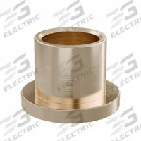 Flanged Sleeve Bearing: Bronze, SAE 841, 1/2 in Bore, 5/8 in OD, 5/8 in Lg, -35°F to 300°F, 10 PK (MPN FF611-03B). Key specifications — System of Measurement: Inch; Material Grade: SAE 841; Flange Type: Flanged; Brand: OILITE.