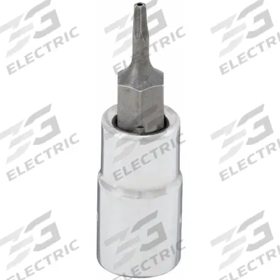 WESTWARD Socket Bit: 1/4 in Drive Size, T8 Tip Size, 1 1/2 in Overall Lg, Fixed Insert - Security Torx Bit Sockets