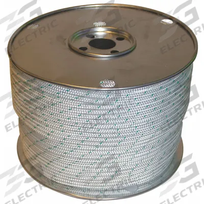 APPROVED VENDOR General Purpose Utility Rope: Double Braid, 1/2 in Dia - UV-Resistant Rope