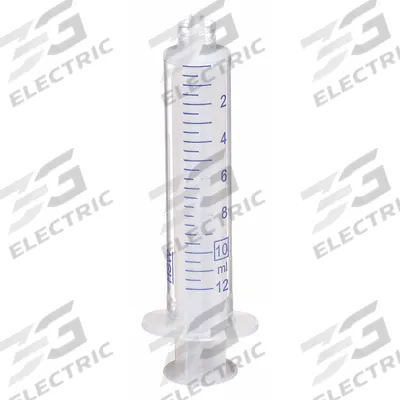 NORM-JECT All-Plastic Syringe: 10 mL Capacity - mL, Luer Lock, Polypropylene, Polypropylene - Luer Lock Syringes