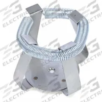 OHAUS Flask Clamp: Flask Clamp, Stainless Steel, Rubber Mat, 500 mL (MPN 30400089). Key specifications — Hold Capacity: 500 mL; Brand: OHAUS; Includes: Rubber Mat; Material: Stainless Steel; Product Type: Flask Clamp.