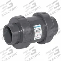 HAYWARD Ball Check Valve: Ball, Inline Valve Body, CPVC, 2 1/2 in Pipe Size, Flange x Flange, EPDM (MPN TC2250FE). Key specifications — Brand: HAYWARD.