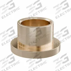 Flanged Sleeve Bearing: Bronze, SAE 841, 1/2 in Bore, 5/8 in OD, 1/2 in Lg, -35°F to 300°F, 10 PK (MPN FF611-02B). Key specifications — System of Measurement: Inch; Material Grade: SAE 841; Flange Type: Flanged; Brand: OILITE.