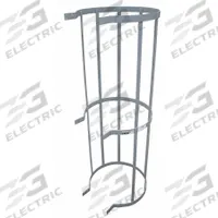 COTTERMAN Ladder Safety Cage: 3 ft Overall Ht, 29 in Inside Dia, Steel (MPN 3MS C1). Key specifications — Material: Steel; Ladder Section: Middle; Brand: COTTERMAN.