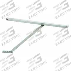 Overhead Door Holder: Overhead - Mounted, 3/4 in Wd, 2 7/8 in Overall Ht, Stainless Steel (MPN 455S-US32D). Key specifications — Brand: GLYNN-JOHNSON; Color: Gray.