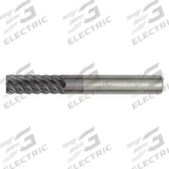 WIDIA HANITA Corner Radius End Mill: Carbide, AlTiN Coated, 4 Flute, 4 mm Mill Dia, 12 mm LOC (MPN D61804002RJ)