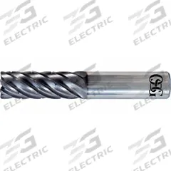 OSG Square End Mill: Carbide, EXO Coated, 7 Flute, 3/8" Mill Dia, 1-1/8" LOC, 3" OAL (MPN VGM7-2049)