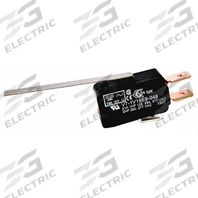 Honeywell Miniature Snap Action Switch: Lever Actuator, 1NO/1NC - Hinge Lever Snap-Action Switches