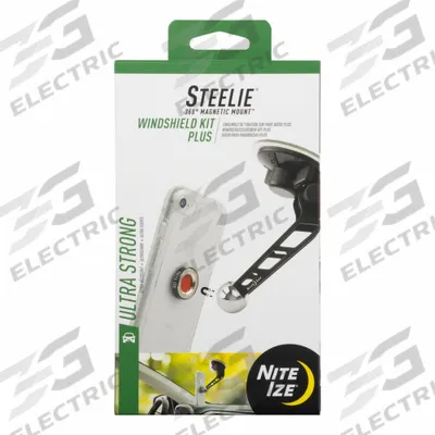 NITE IZE Windshield Mount Kit: STWSKP2-01-R8, Windshield Mount Kit, Universal - Car Mounts
