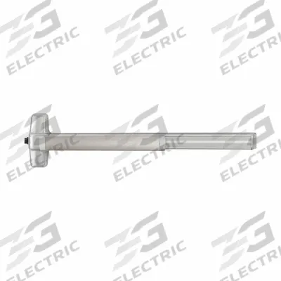 VON DUPRIN Exit Device: Chrome (MPN QEL99L-06-F 3 26D RHR) - Rim Push Bars