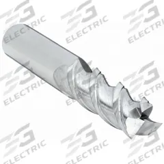 APPROVED VENDOR Square End Mill: Carbide, 3 Flute, 3/8" Mill Dia, 1-1/8" LOC, 2-1/2" OAL (MPN 273-371125)