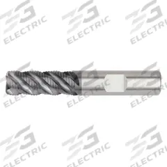WIDIA HANITA Roughing End Mill: Carbide, AlTiN Coated, 4 Flute, 1/4" Mill Dia, 3/4" LOC, 0.03" Rad (MPN 4M0R07002BT)